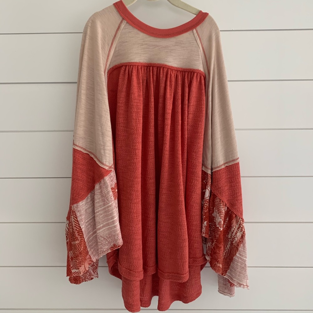 Free People Flowy Longsleeve